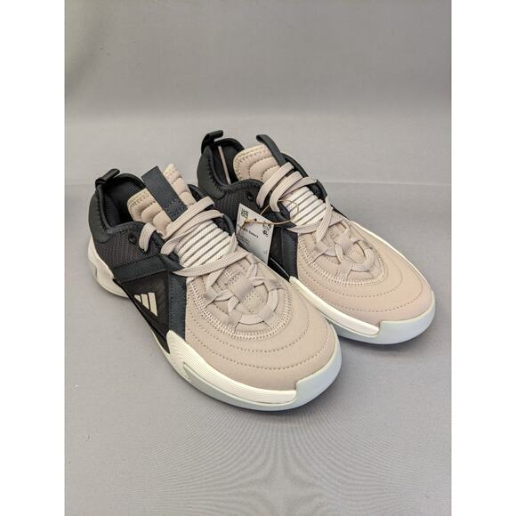 Adidas Women's Exhibit Select Sneaker, Wonder Beige/Off White/Carbon, 5.5 - Picture 7 of 9